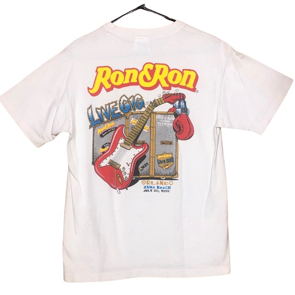 1995 Ron & Ron Radio live gig T-shirt extremely rare